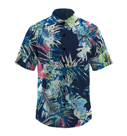 Tropical Oasis Short Sleeve Vented Shirt by Mojo