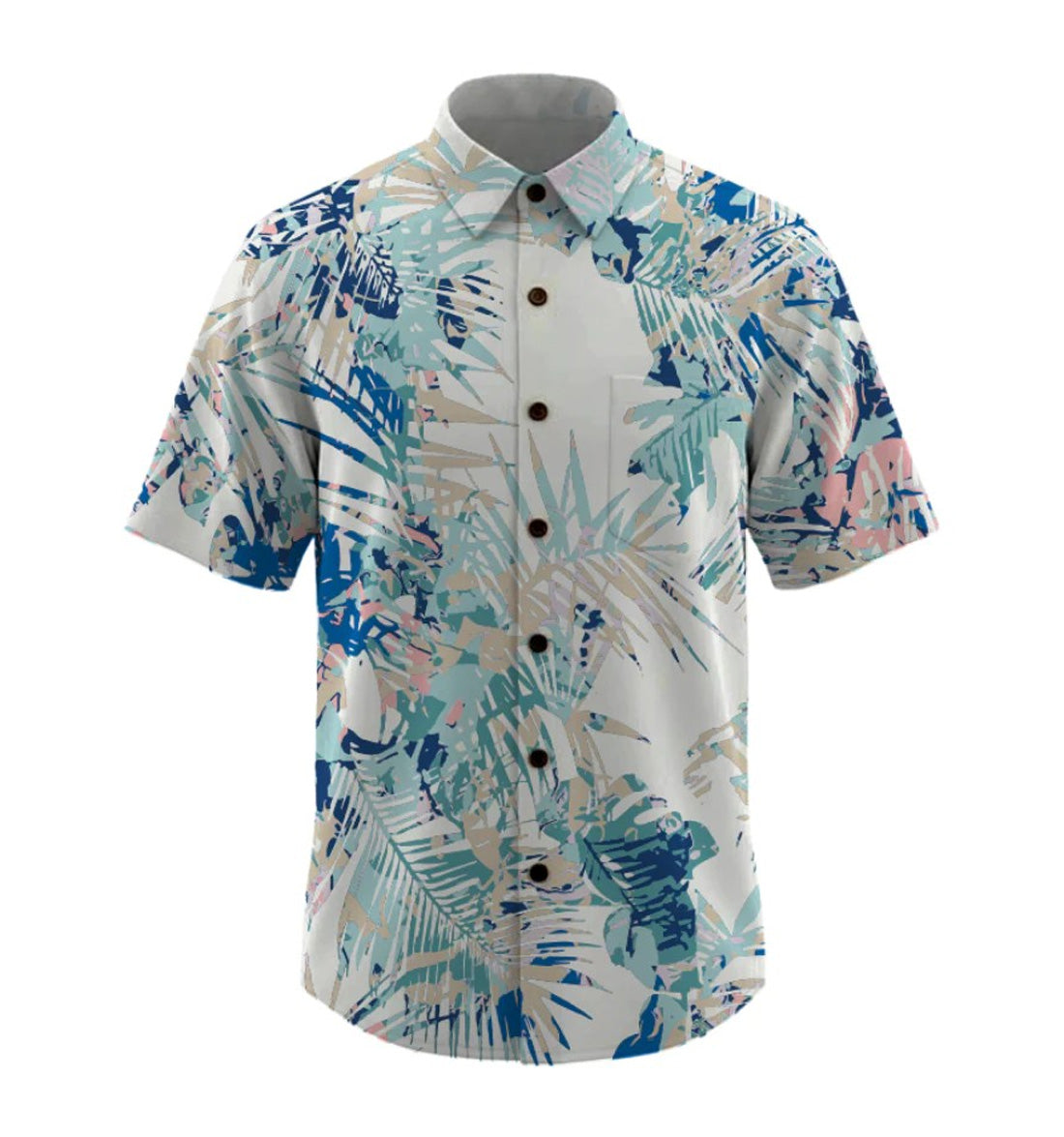 Tropical Oasis Short Sleeve Vented Shirt by Mojo