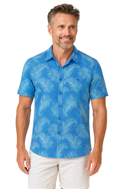 Tropic Branches Print Shirt by Weekender