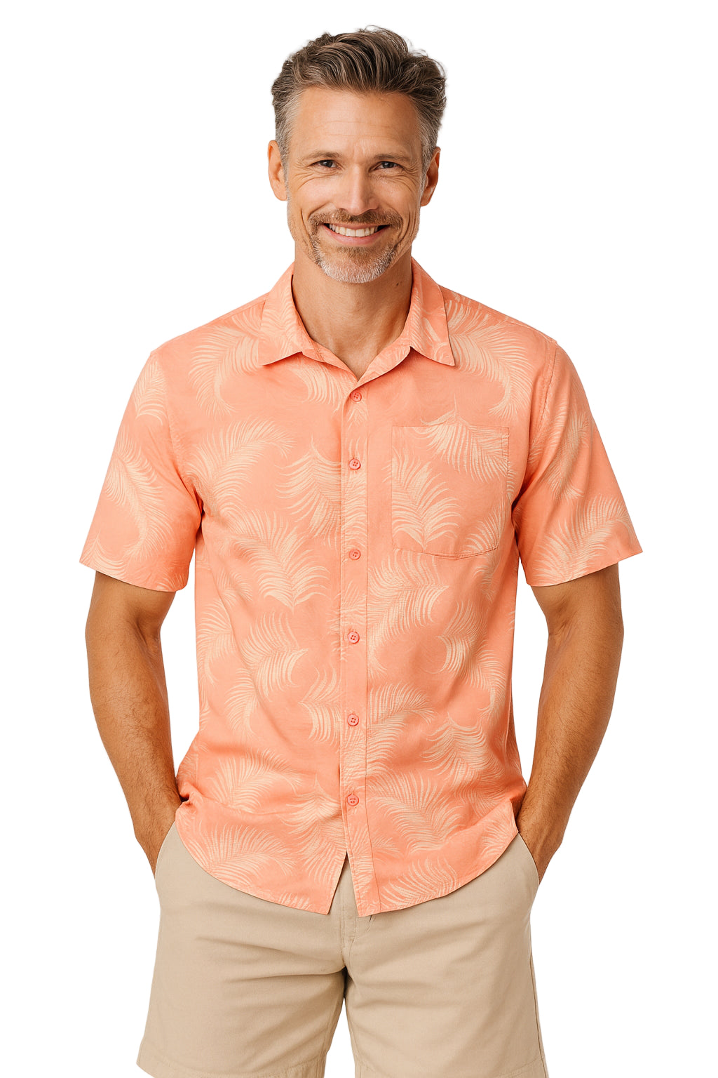 Tropic Branches Print Shirt by Weekender