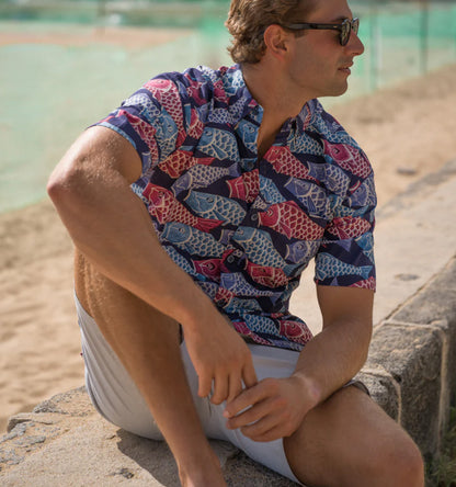 Upstream Hawaiian Shirt by Kahala