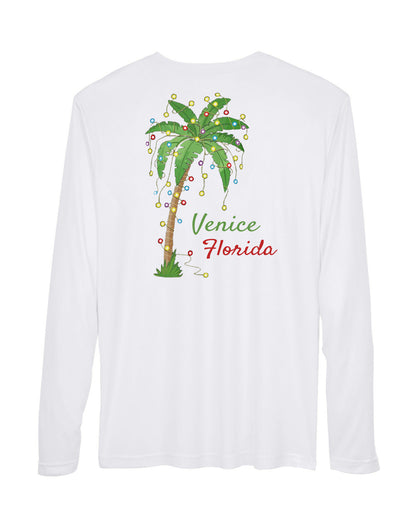 Christmas Palm - Venice Long Sleeve Sun Protection Shirt