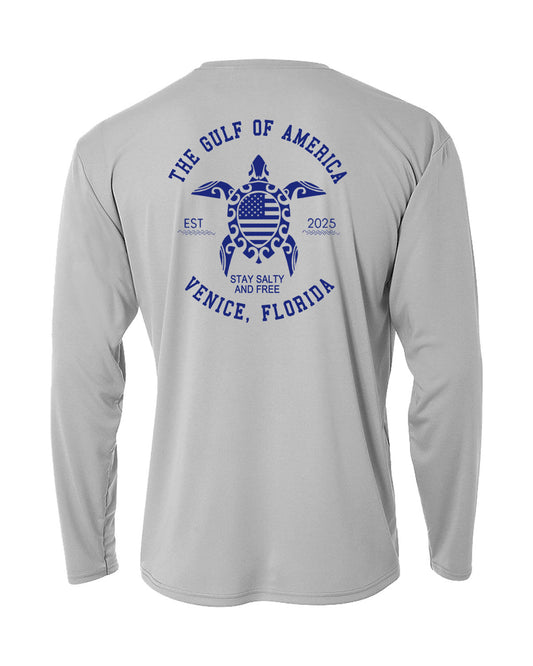 Venice Gulf of America Turtle Long Sleeve Sun Protection Shirt