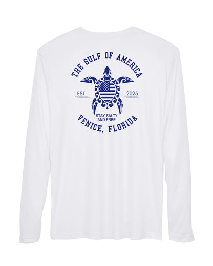 Venice Gulf of America Turtle Long Sleeve Sun Protection Shirt