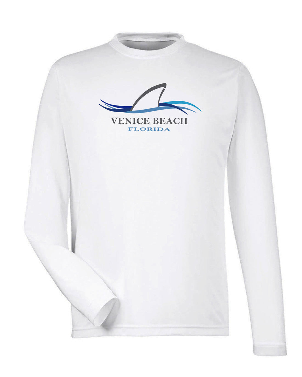 Venice Beach Shark Fin Long Sleeve Sun Protection Shirt