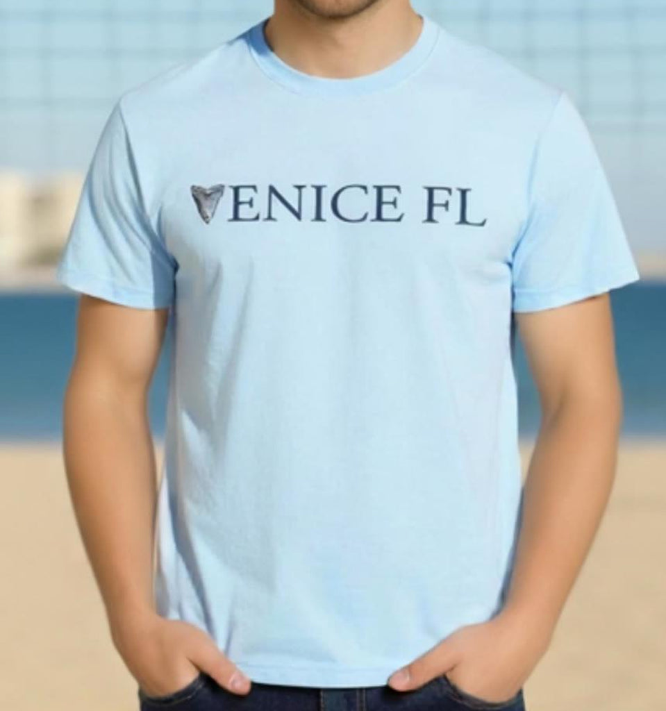 Venice Florida Sharktooth Logo Tee