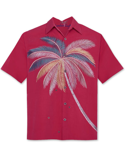 Signature Bambooland Embroidered Polynosic Camp Shirt by Bamboo Cay