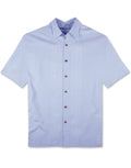 Key Largo Fish Embroidered Polynosic Camp Shirt by Bamboo Cay