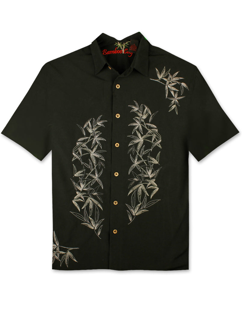 Royal Garden Polynosic Camp Shirt by Bamboo Cay