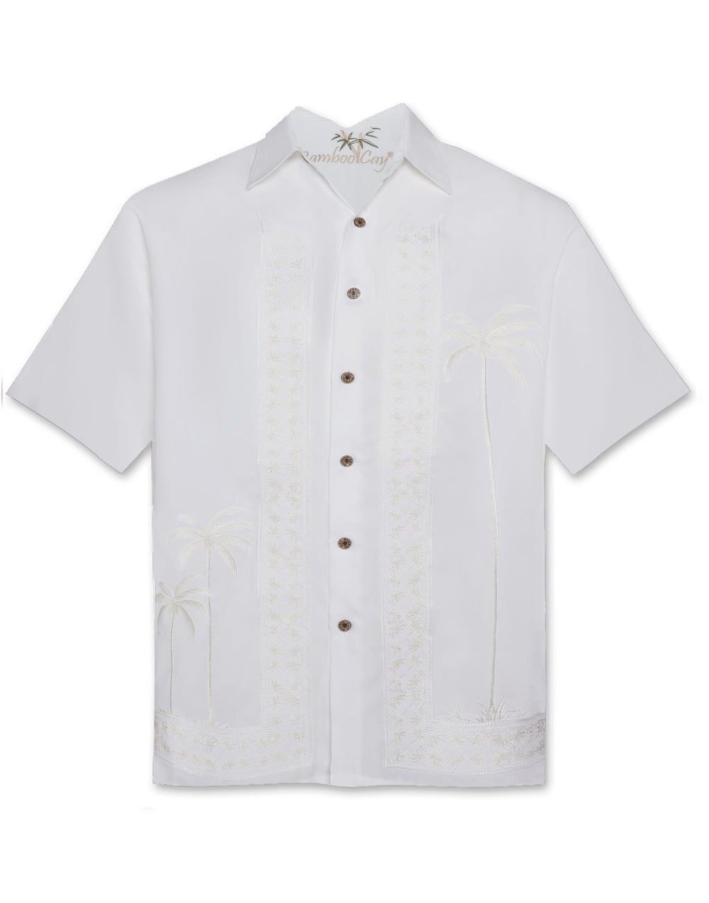 Palmavera Polynosic Camp Shirt by Bamboo Cay