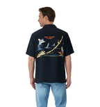 Exploring Key West Embroidered Polynosic Camp Shirt by Bamboo Cay