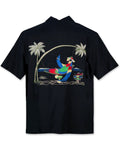 Always Five O'Clock Embroidered Camp Shirt by Bamboo Cay