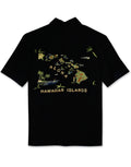 Aloha Islands Embroidered Polynosic Camp Shirt by Bamboo Cay