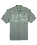 Chest BOP Embroidered Polynosic Camp Shirt by Bamboo Cay
