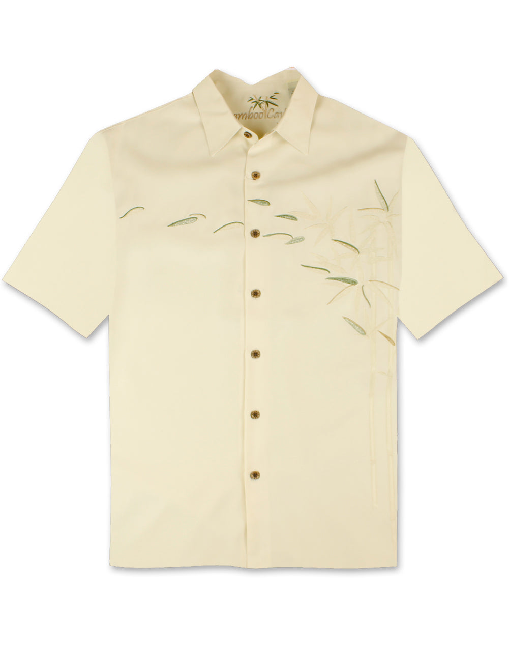 Bamboos On The Loose Polynosic Camp Shirt by Bamboo Cay