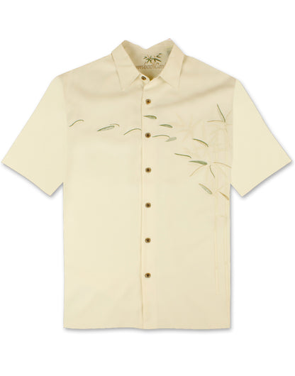 Bamboos On The Loose Polynosic Camp Shirt by Bamboo Cay