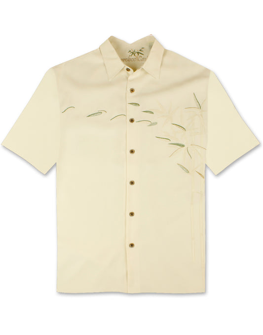 Bamboos On The Loose Polynosic Camp Shirt by Bamboo Cay