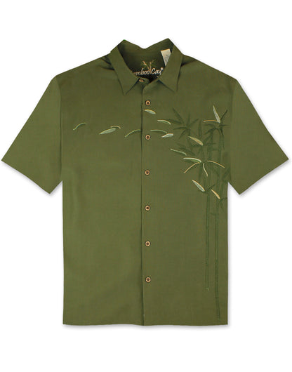 Bamboos On The Loose Polynosic Camp Shirt by Bamboo Cay