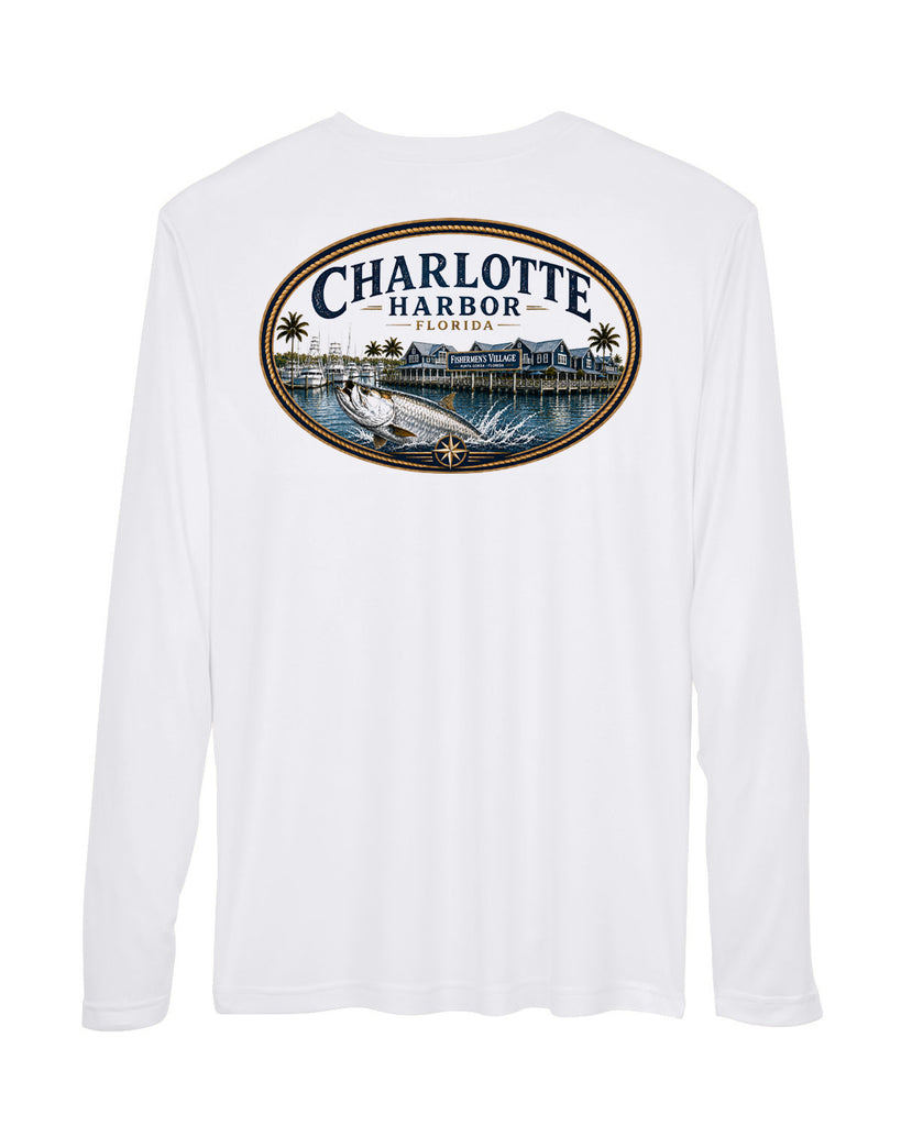 Charlotte Harbor Village Long Sleeve Sun Protection Shirt