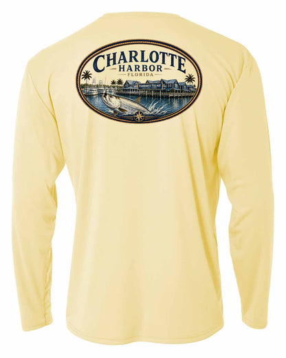 Charlotte Harbor Village Long Sleeve Sun Protection Shirt
