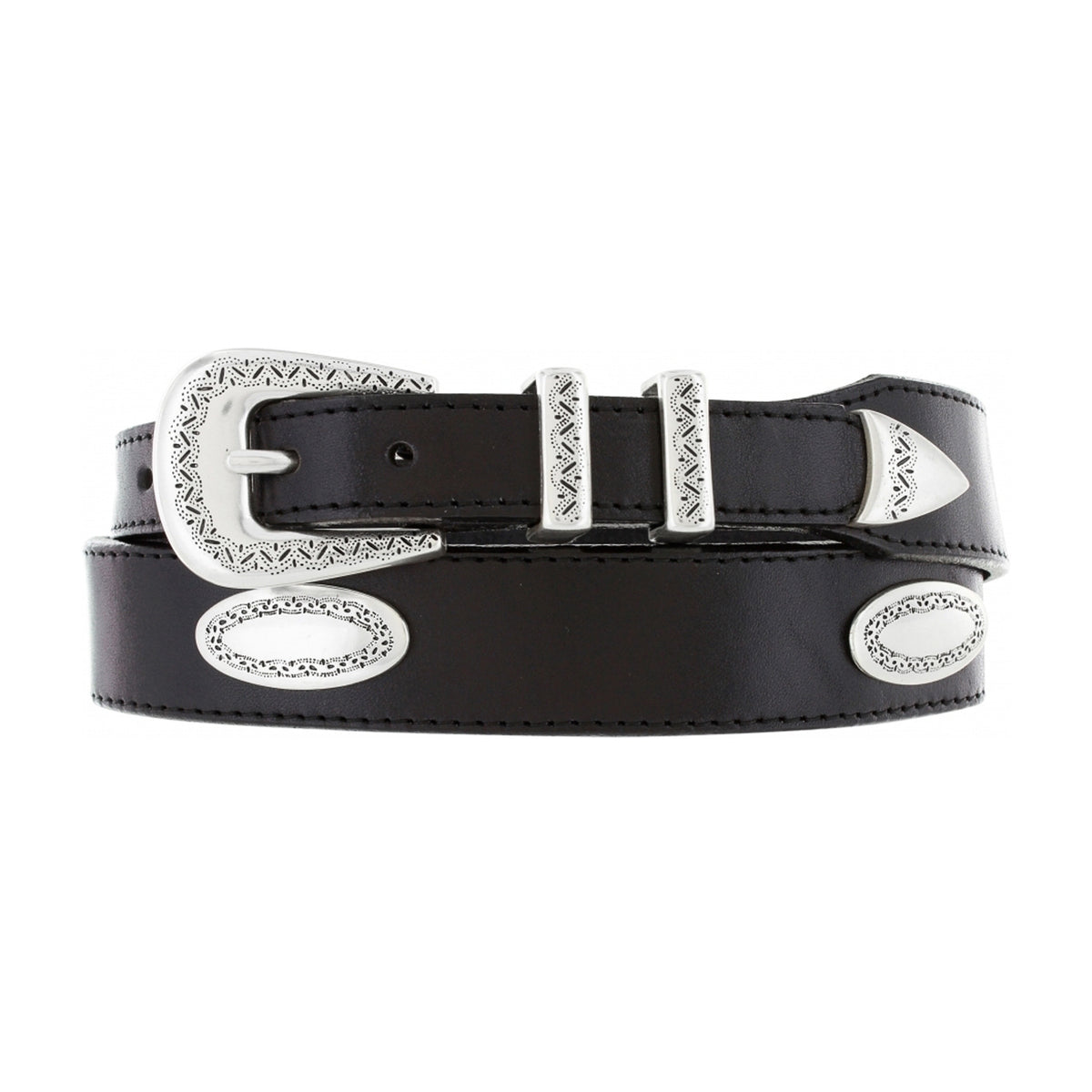 Ornamental Taper Belt - Black by Brighton