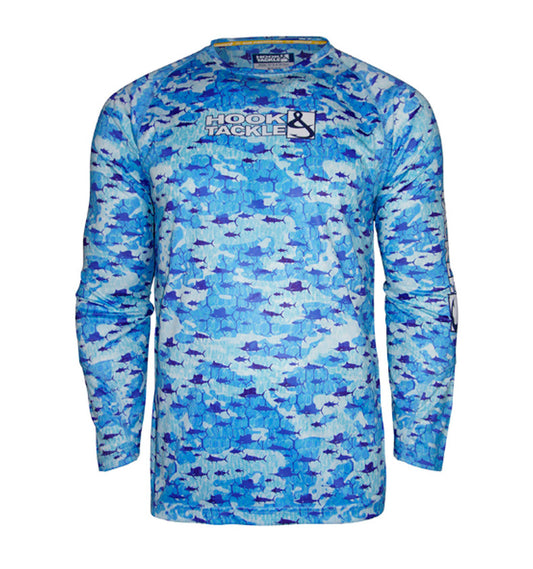 Billfish Texture Tech Tee by Hook & Tackle