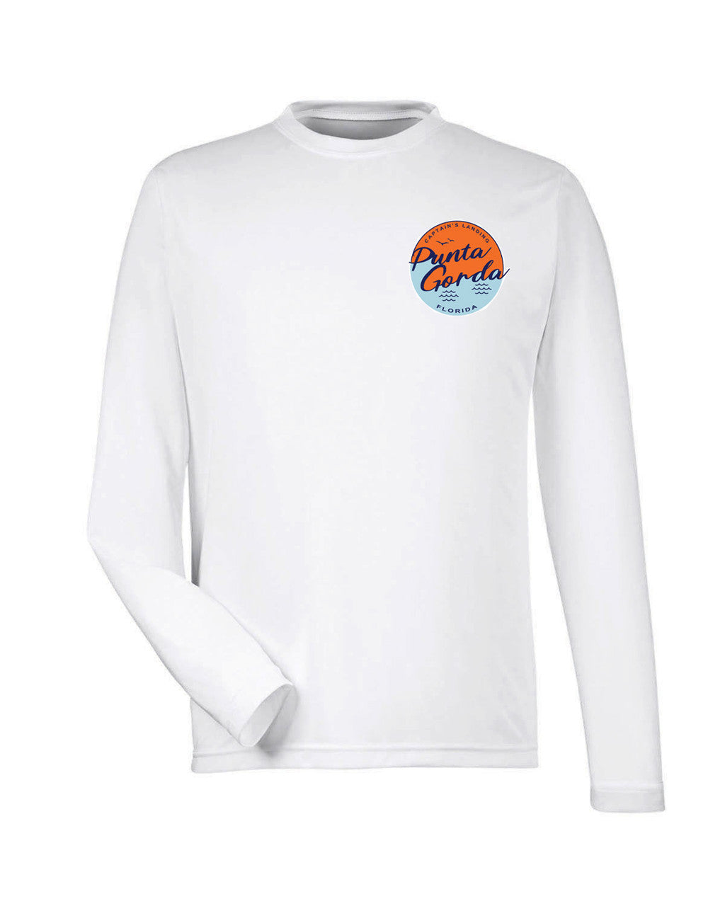 Punta Gorda Salty Sunset Long Sleeve Sun Protection Shirt