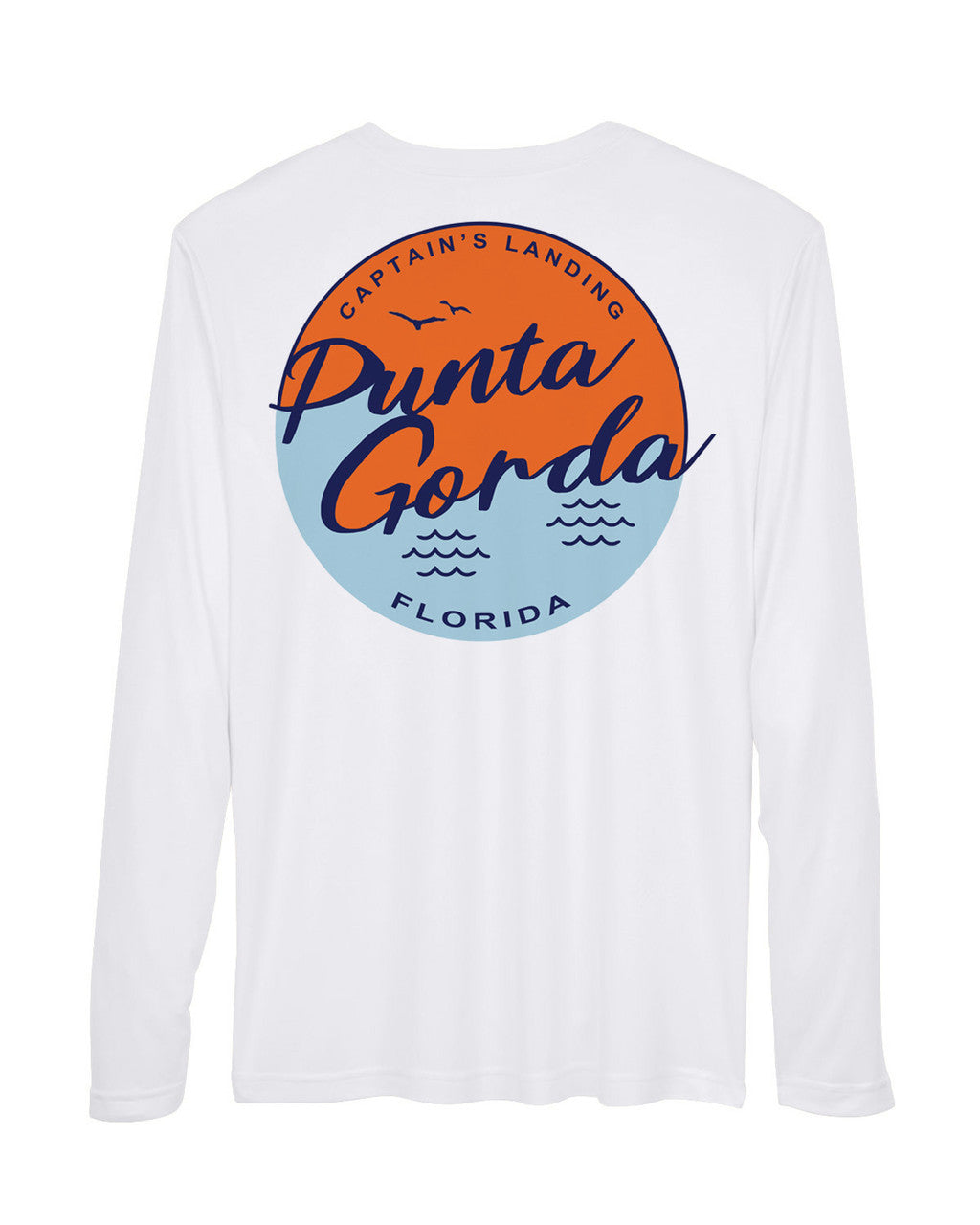 Punta Gorda Salty Sunset Long Sleeve Sun Protection Shirt
