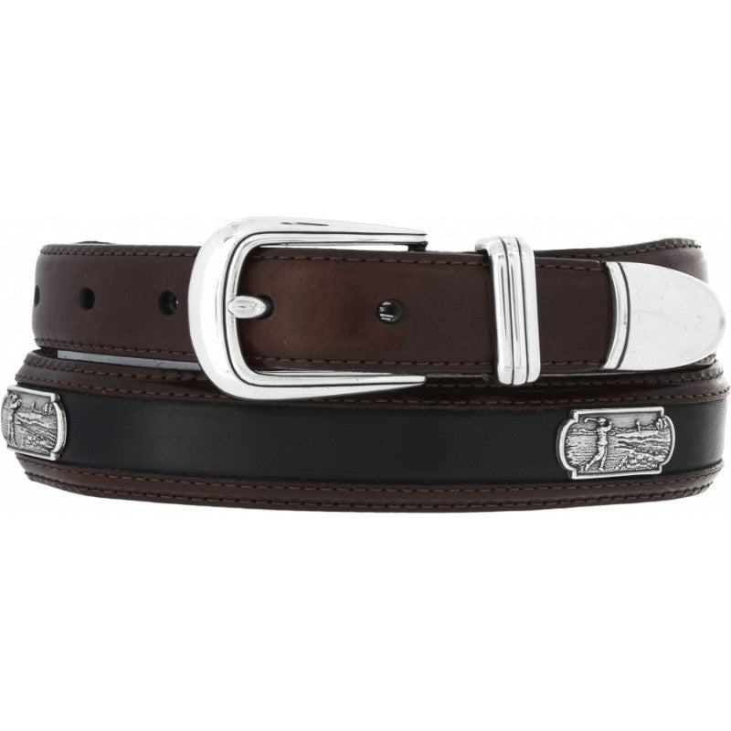Roberts Golf Belt by Brighton - Brown/Black