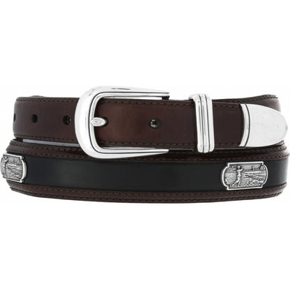 Roberts Golf Belt by Brighton - Brown/Black