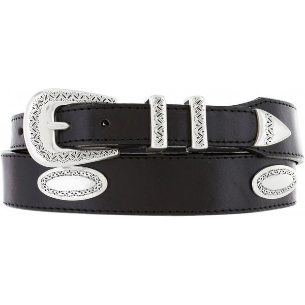 Ornamental Taper Belt - Black by Brighton (Sizes 32-42  display picture 2