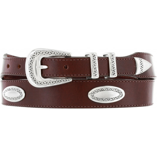 Ornamental Taper Belt - Brown by Brighton