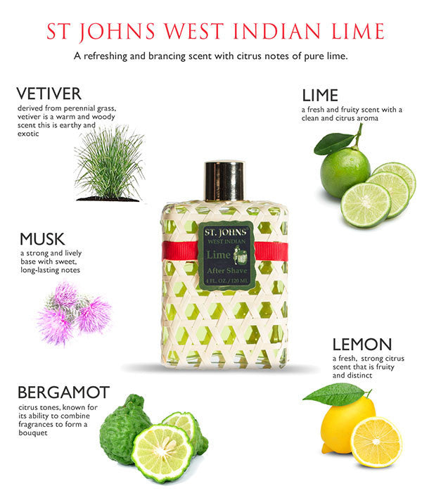 St. Johns West Indian Lime Cologne 4 oz Spray